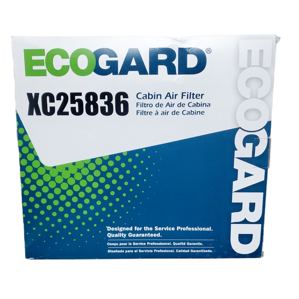 Ecogard Cabin Air Filter XC25836 NIB